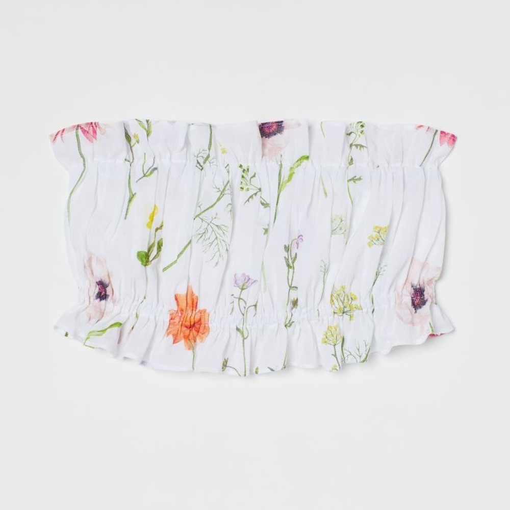 NWT floral tube top